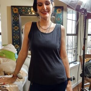 Westbound Black and Blue Cotton Tops